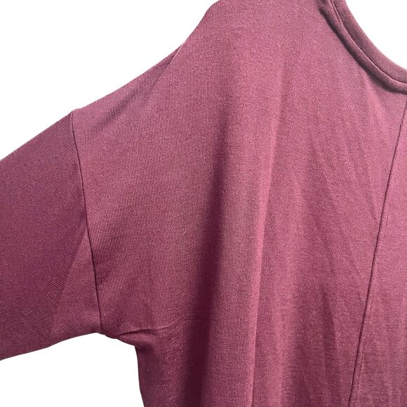 Banana Republic Women's Long Sleeve Scoop Neck Pullover Tunic Top in Purple, XL - Picture 7 of 12